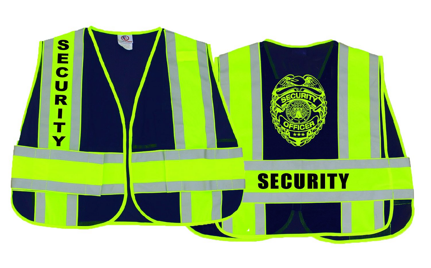 REFLECTIVE DUTY VESTS FOR SECURITY