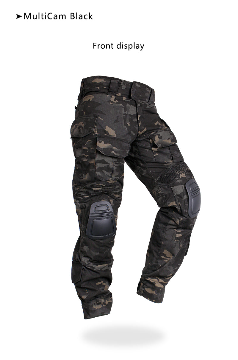 Combat Pants with Knee Pads Airsoft Military Tactical Trousers