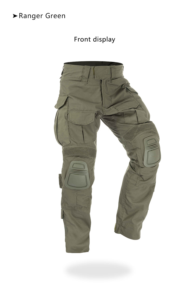 Combat Pants with Knee Pads Airsoft Military Tactical Trousers