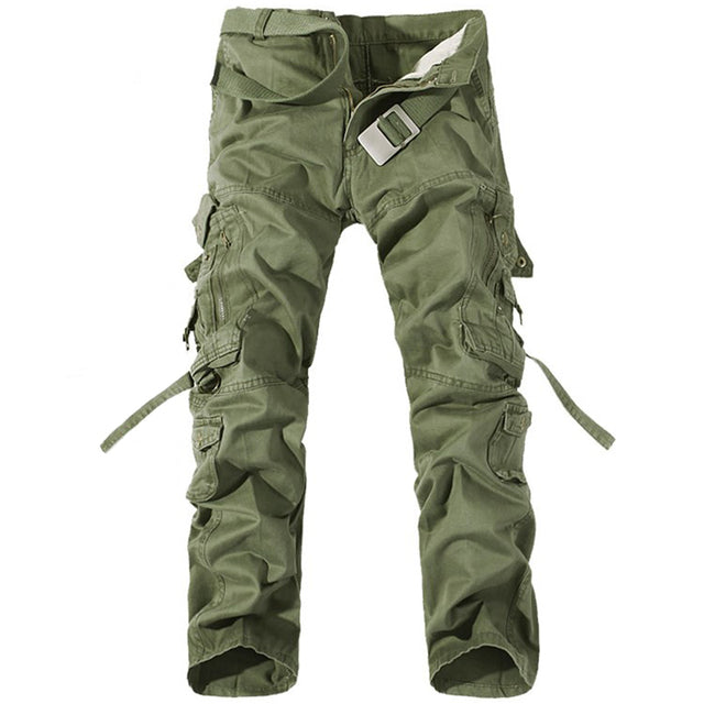 Fashion Military Cargo Pants Overalls Casual Baggy Army Cargo Pants Me ...