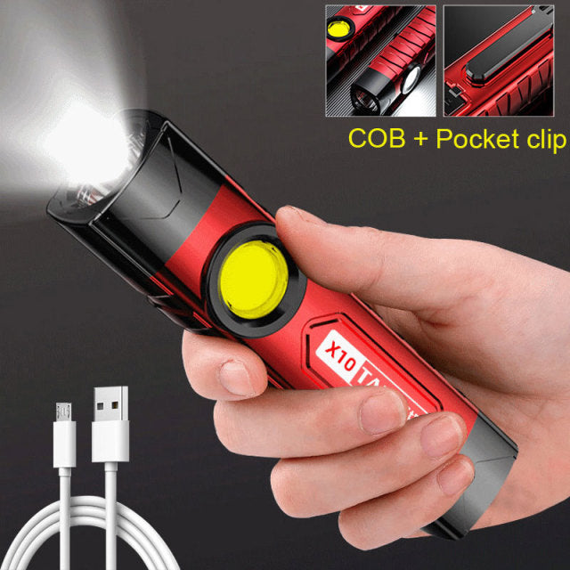 Multi-function Bright Led Flashlight torch