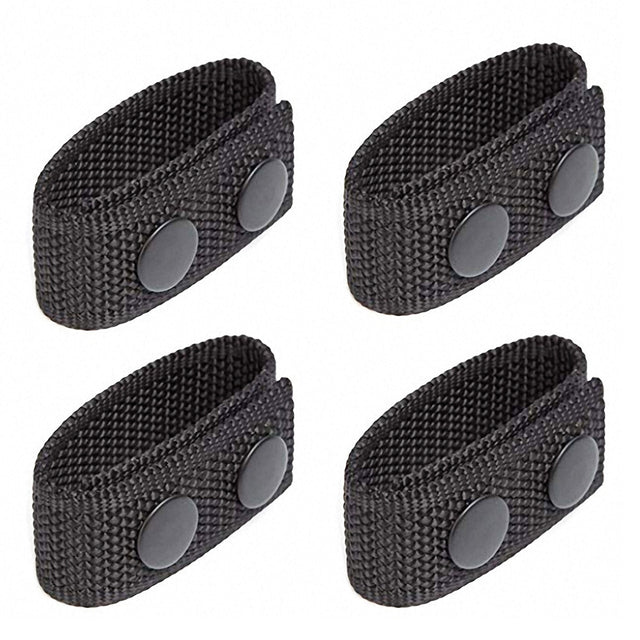 New 4Pcs Tactical Belt Keepers Heavy Duty Belt Buckles Portable Webbing Strap Military Belt Equipment Accessories Outdoor Sports